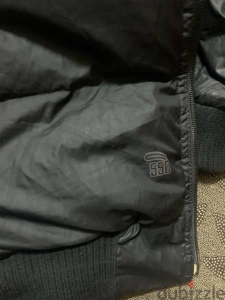 Nike Black Puffer Padded Coat with Hood size L-XL 7