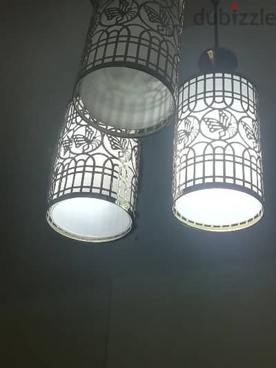 نجفه جديده مدهبه لم تستخدم الا للتجربة (جهاز عروسه)