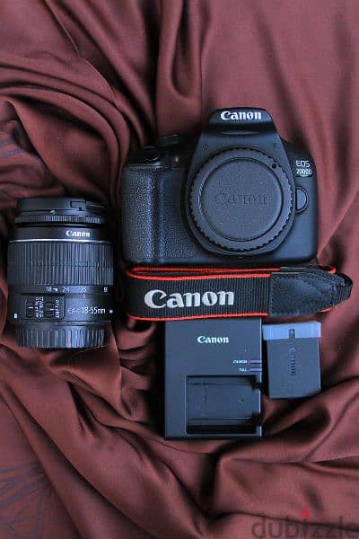 جديدة بالكرتونة Canon 2000D Shutter 0 زيرووو 4