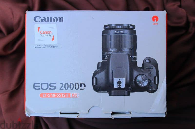 جديدة بالكرتونة Canon 2000D Shutter 0 زيرووو 6