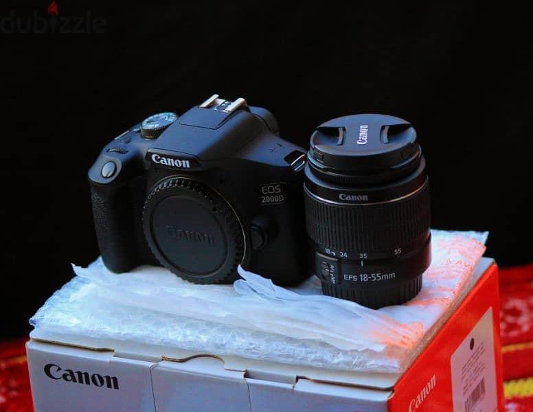 Canon 2000D Shutter 0 جديدة استعمال مرة فقط 3