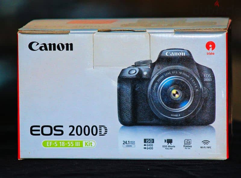 Canon 2000D Shutter 0 جديدة استعمال مرة فقط 4