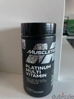 Muscletech Multivitamin ماصل تك مالتى ڤيتامين 88 كبسولة و 0