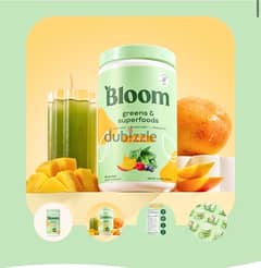 Bloom greens & superfoods supplement with Mango Flavor (Sealed)