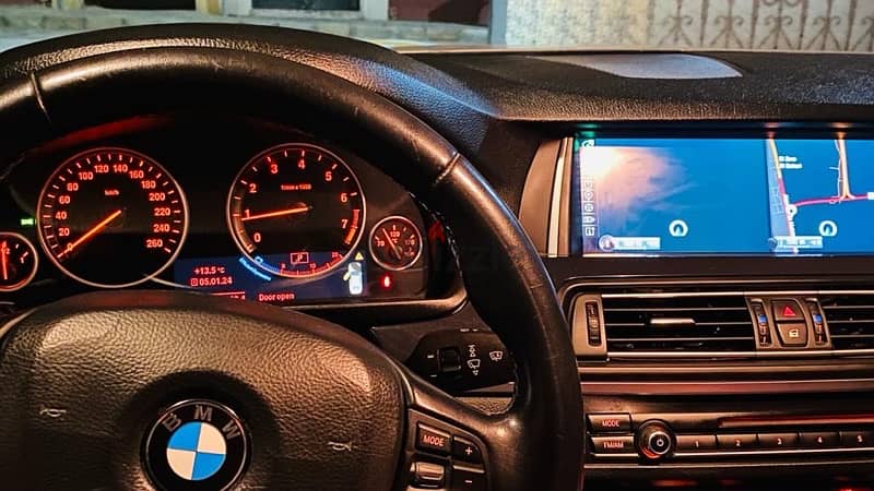 سيارة BMW 520 فابريكه بالكامل بحاله فوق الممتازه  السعر نهائي 2