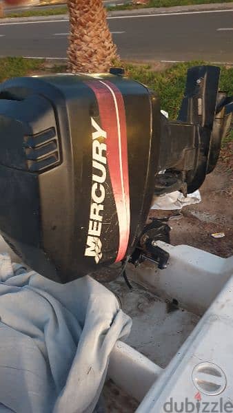 محرك ميركوري ٩٠ حصان ٢ ستروك mercury 90hp,2 stok good condition i