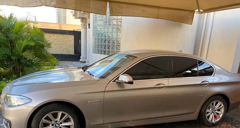 سيارة BMW 520 فابريكه بالكامل بحاله فوق الممتازه  السعر نهائي 5