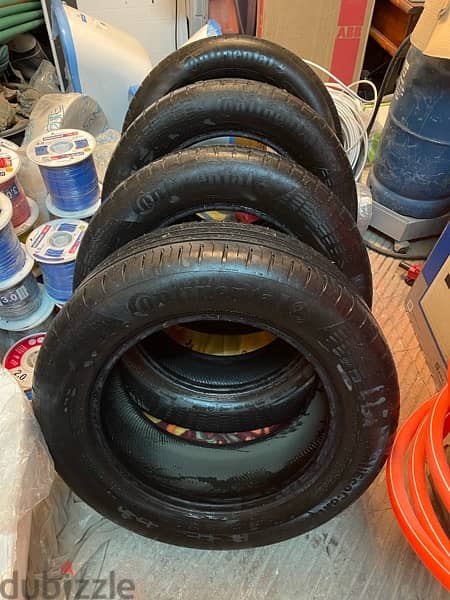 فردة كونتيننتال  run flat مقاس 225/55R116V 0