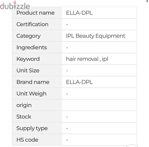 ELLA-DPL Hair removal   جهاز ليزرلأزالة الشعر 5