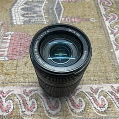 lens canon 18-135 is 0