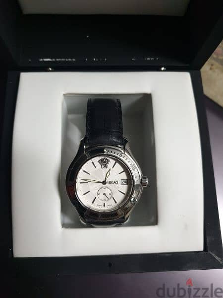 ساعة فيرساتشي صناعة سويسرية اصلي  Versace watch original Swiss made 4
