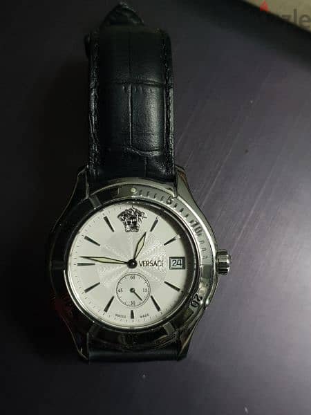 ساعة فيرساتشي صناعة سويسرية اصلي  Versace watch original Swiss made 0
