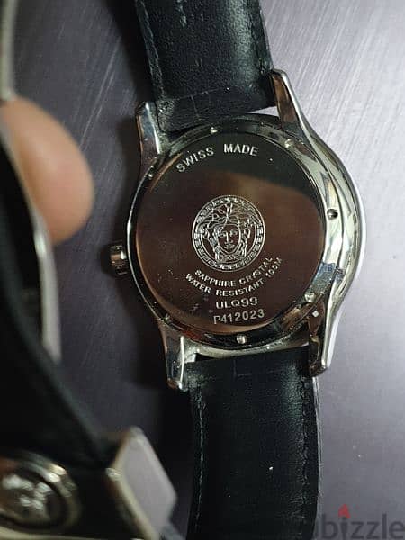 ساعة فيرساتشي صناعة سويسرية اصلي  Versace watch original Swiss made 7