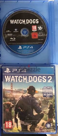 watch dogs 1 and 2