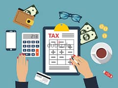 تقديم كافة الخدمات الضريبية من اعداد التقارير الدورية والاقرارات السنو