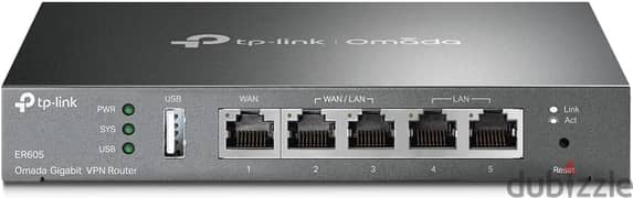 TPLink Omada ER605 router جهاز ممتاز لدمج اكثر من خط انترنت لأقصى سرعه 0