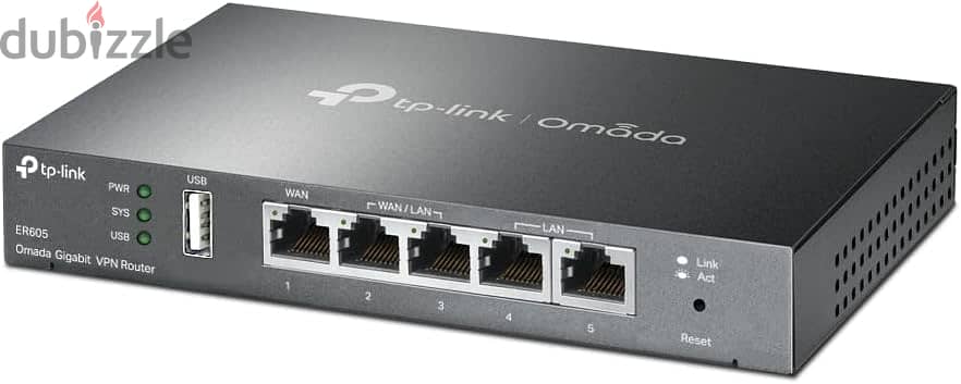 TPLink Omada ER605 router جهاز ممتاز لدمج اكثر من خط انترنت لأقصى سرعه 2