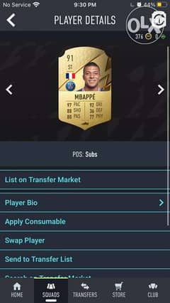 fifa 22 web app acc with tradeable mbappe - Video Games & Accessories -  182655722