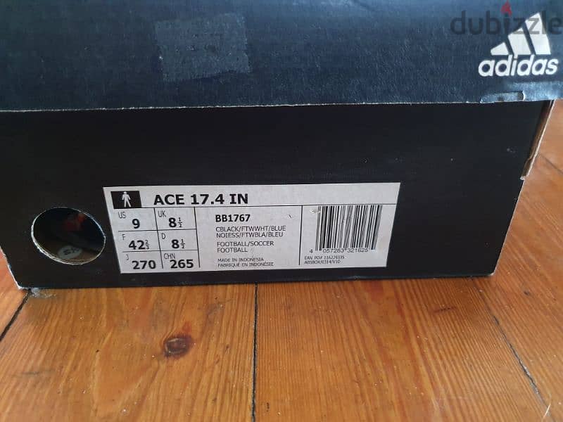 New Original Adidas Ace 17.4 Football Shoes 7