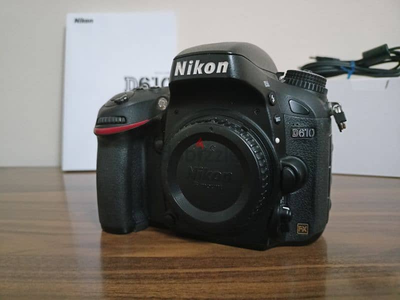 كاميرا نيكون d610 كسر زيرو كأنها جديدة 3