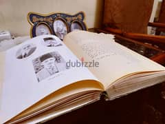 نسخة أصلية من  مجلد تاريخ مصر في 75 سنة  الأهرام د/ إبراهيم عبده 1951
