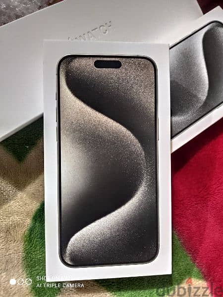 iPhone 15 pro max 256gb - New Sealed Natural titanium 2