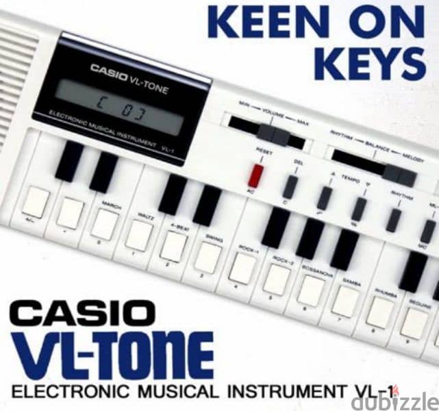 Casio VL-TONE Electronic musical. 1