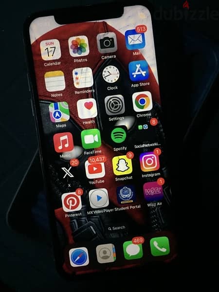 Iphone X 256  للبدل 8