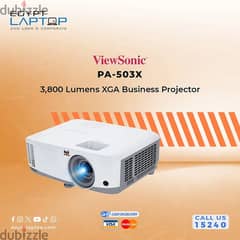 ViewSonic PA-503X 3,800 Lumens XGA Business Projector بروجكتور