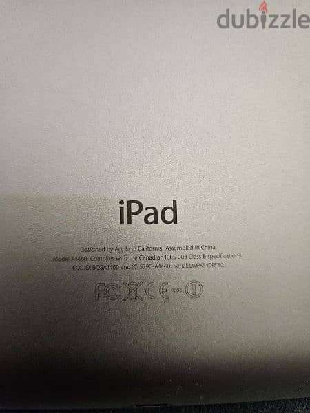Apple - iPad Wi-Fi/Cellular 4th Gen 64GB White

بدون خدش حالة ممتازة 1