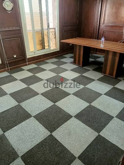 أرضيات موكيت بلاطات فرنسي وامريكي امارتي للمكاتب شركات قطع سجاد بديل