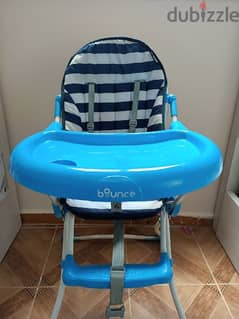 high chair  كرسى طفل بحاله ممتازه 0