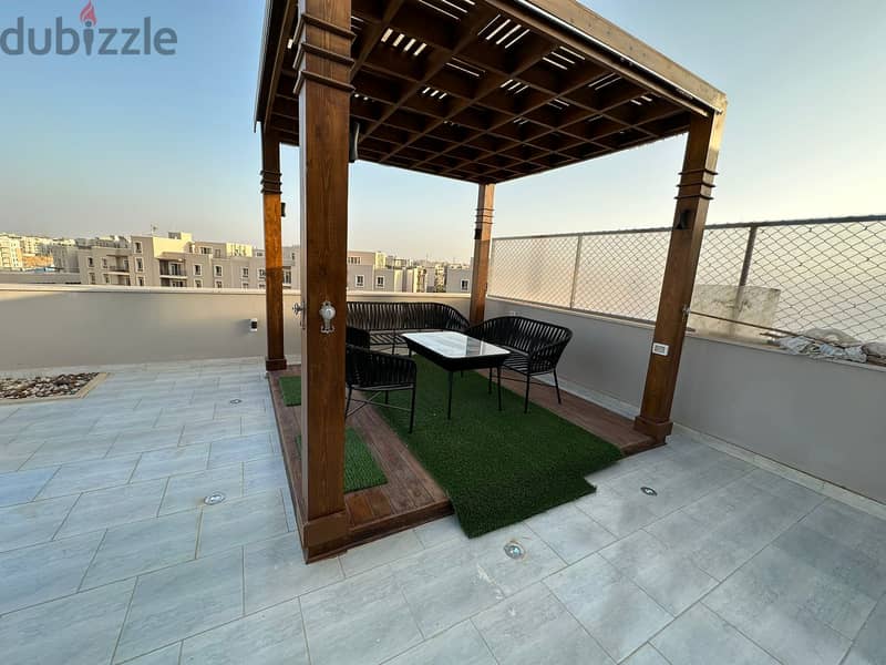 Fully Furnished Studio With Roof For Rent In District 5 - New Cairo 5