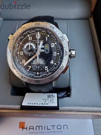 Hamilton Chrono Aviation  New Watch.