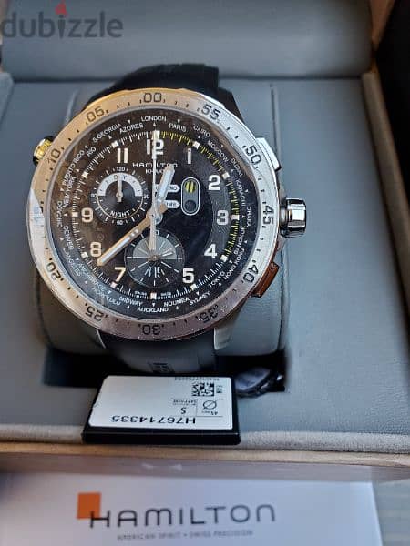 Hamilton Chrono Aviation  New Watch. 0