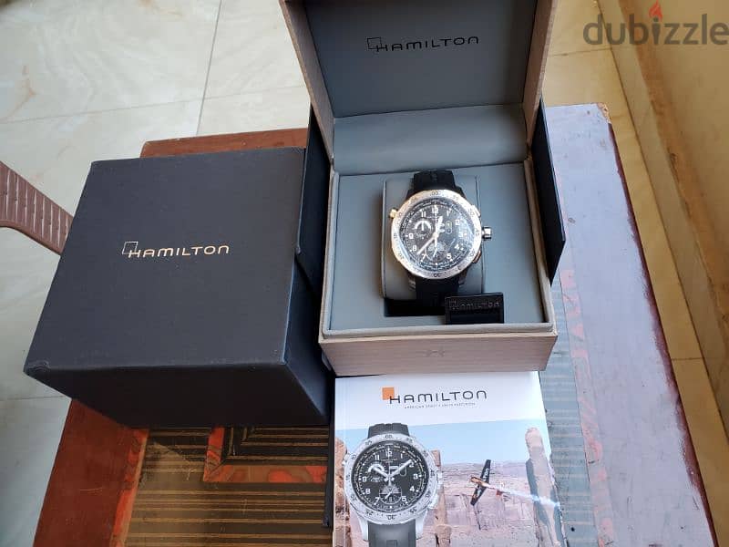 Hamilton Chrono Aviation  New Watch. 8