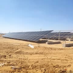 محطة طاقة شمسية جديدة للرى