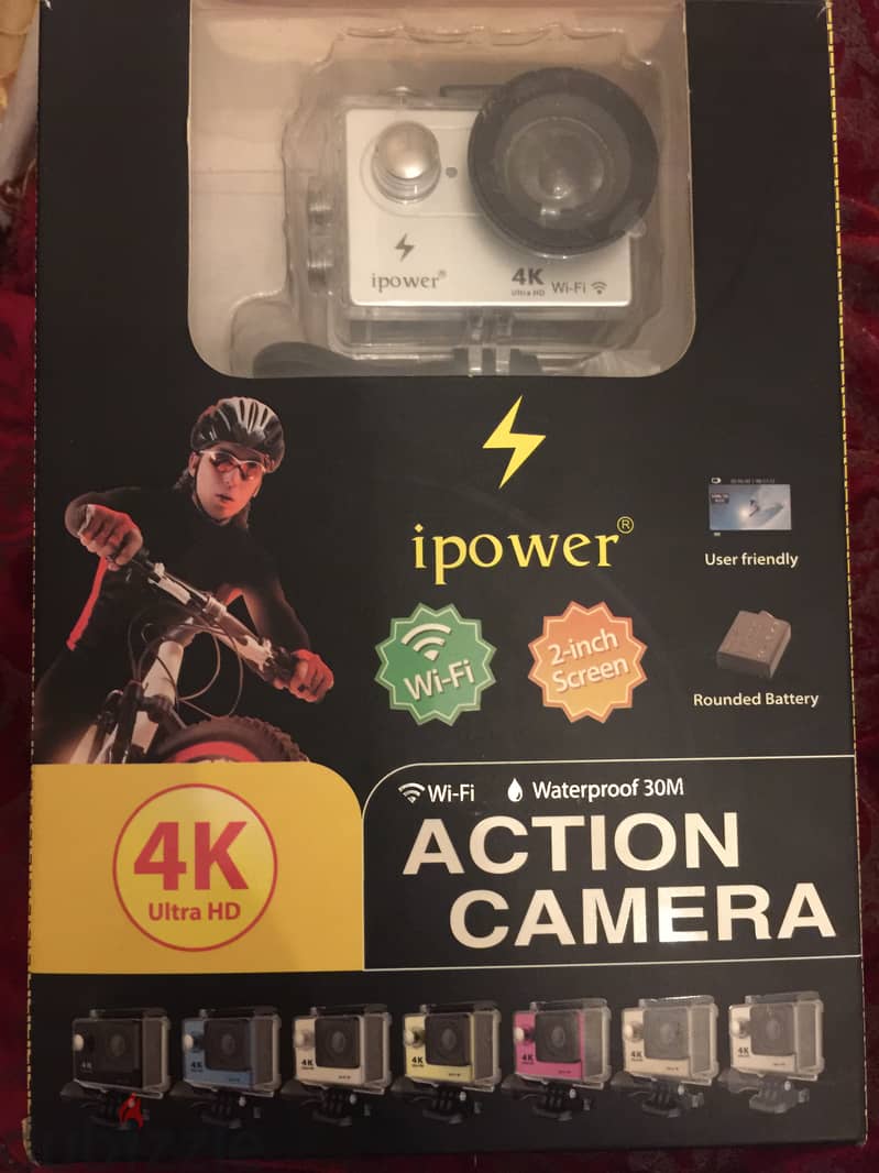 Full HD Wifi Action Sports Camera DV Cam 2.0" LCD 12MP 1080P 30FPS 140 7