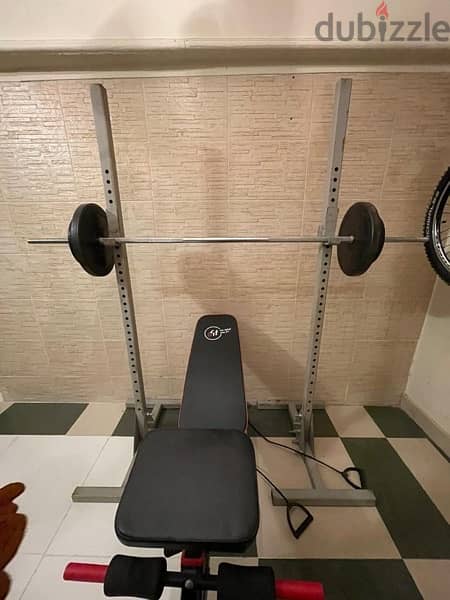 Weight Bar Rack Gym Storage 2