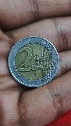 2يورو عمله نادره ٢٠٠٢ 0