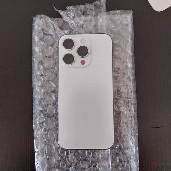 iPhone 15 Pro 128gb - White Titanium 1