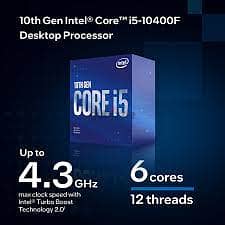 Intel® Core™ i5-10400F Processor 0