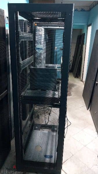 راك سيرفر اورجينال انواع مختلفه 42u 22u 27u 12-9 server Rack