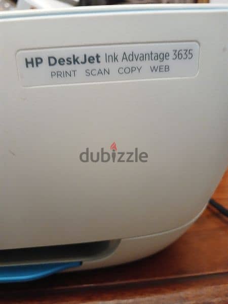Hp printer scanner copier and Web model 3635 3