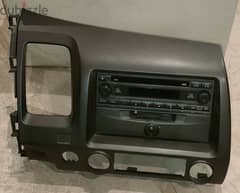 راديو كاسيت بالفريم هوندا سيفيك
2008 Radio cassette Honda civic 0
