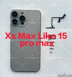 iPhone XS Max to 15 pro max تعديلات