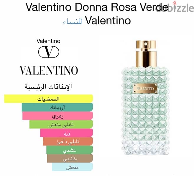 عطر دونا روزا فيردي فالنتينو  (Donna Rosa Verde valentino) 0