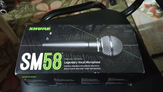 SHURE SM58-LCE-X مايك شور جديد