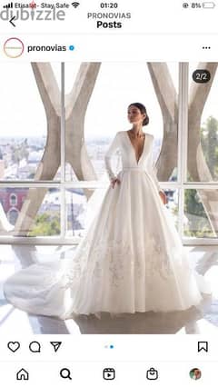 فستان زفاف paranovias