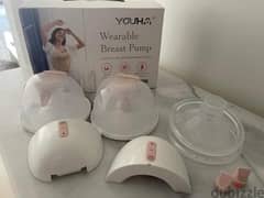 youha 2 gen wearable breast pump,silent pump 0